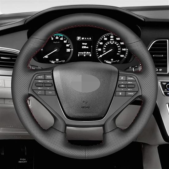 1 Pièce Voiture Caches de Volant pour Hyundai Sonata Models,Housse De Volant  De Voiture Universelle 38CM,Couvre Volant Voiture[1212] - Cdiscount Auto