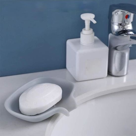 Porte-savon Licorne Pour Enfants - Plastique Épais Drainant - Accessoire Salle De Bain Mignon - Cadeau Fille Garçon