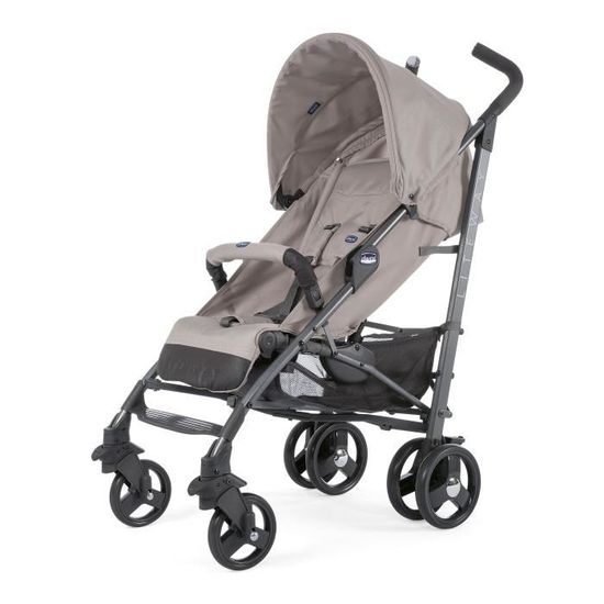 CHICCO Poussette canne Liteway 3 Dark Beige Cdiscount