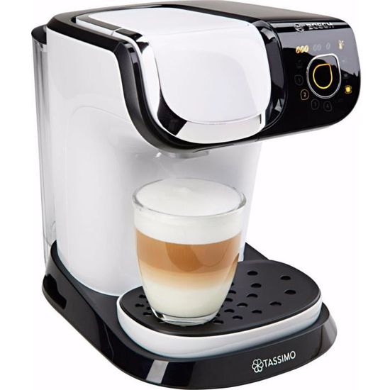 Cafetiere Tassimo My Way Blanc 8 Lots De Dosettes Gratuits