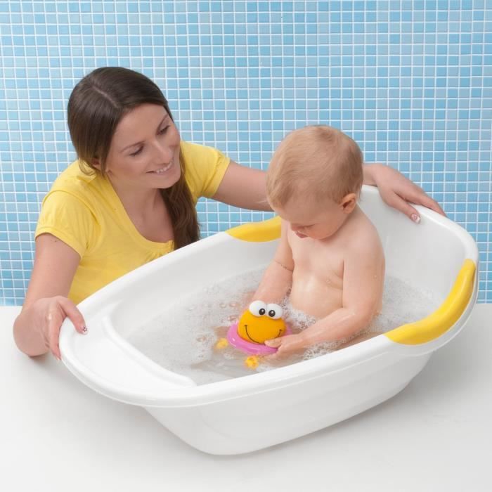 Jouet de bain Poulpe Effet Magique - CHICCO - En tissu - Flotte dans le bain  - Jaune et rose - Cdiscount Puériculture & Eveil bébé