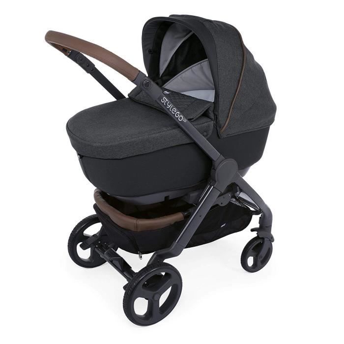 CHICCO Poussette Combinee 3 en 1 Trio StyleGo Up Bebecare Graphite Cdiscount Puericulture Eveil bebe