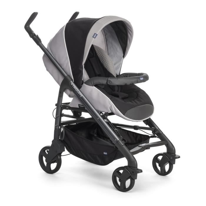 CHICCO Poussette combinee 3 en 1 TRIO LOVE MOTION Black night Cdiscount Puericulture Eveil bebe