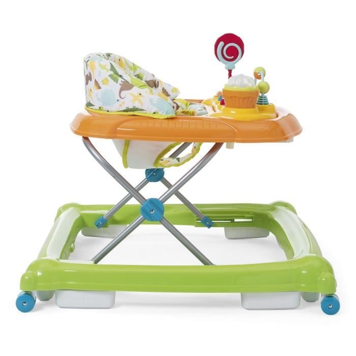 Chicco trotteur rainbow green jam clearance