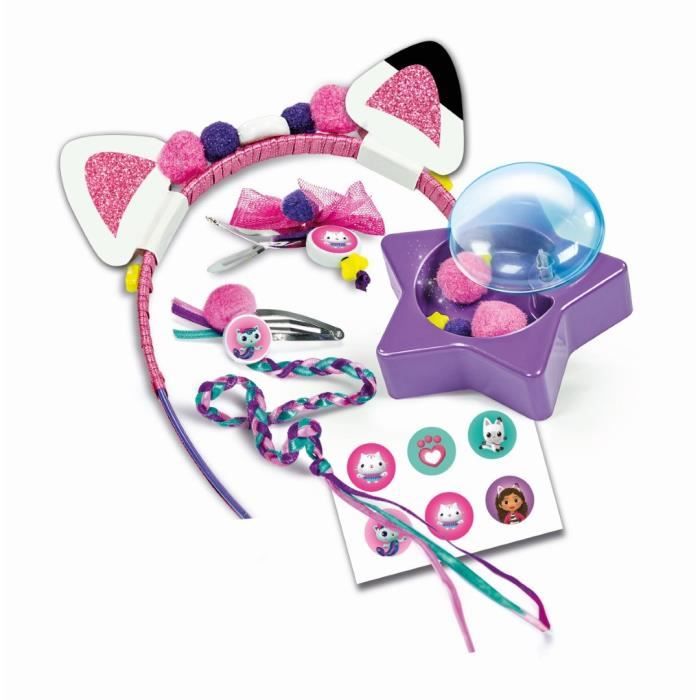 Gabby et la Maison Magique Coffret Moulage Plâtre Loisir Créatif Dès 7 Ans | couleurs pour décorer les figurines | développe la créativité | idée cadeau DIY | Loisirs créatifs