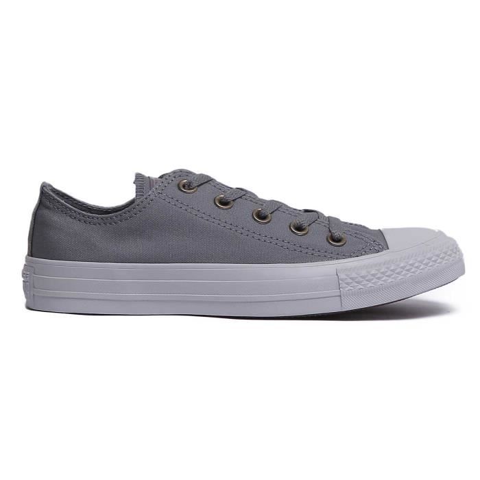 Converse grise on sale basse