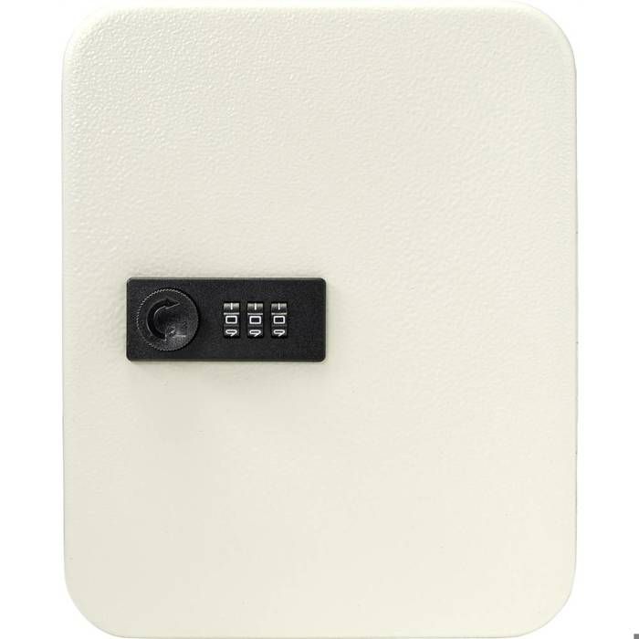 Sygonix Armoire à clés SY-4737738 Nombre de crochets 20 Wit