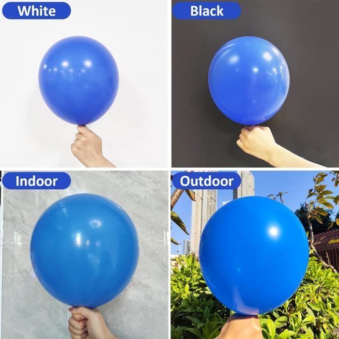 Ballons Biodégradables 30 Cm - Lot De 50 Ou 100 Pour Fête (anniversaire, Mariage) - Hélium