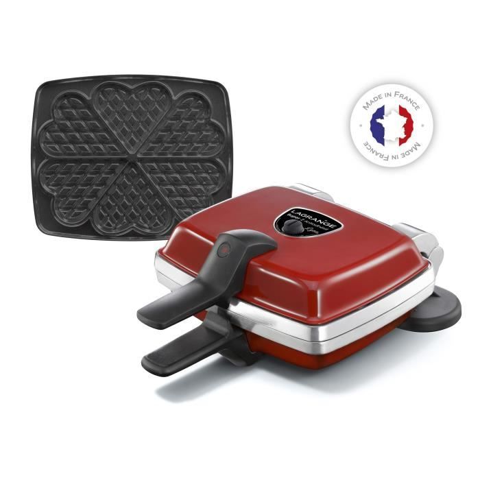 Appareil à Croque-monsieur Et Gaufre SEFAMA Vintage – 2 Plaques Fonte, France