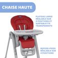 CHICCO - Chaise Haute Polly Magic Relax Red Passion-2
