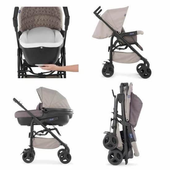 Mon test de la poussette Chicco Trio Sprint Black - Le blog d'une Maman  comme les autres