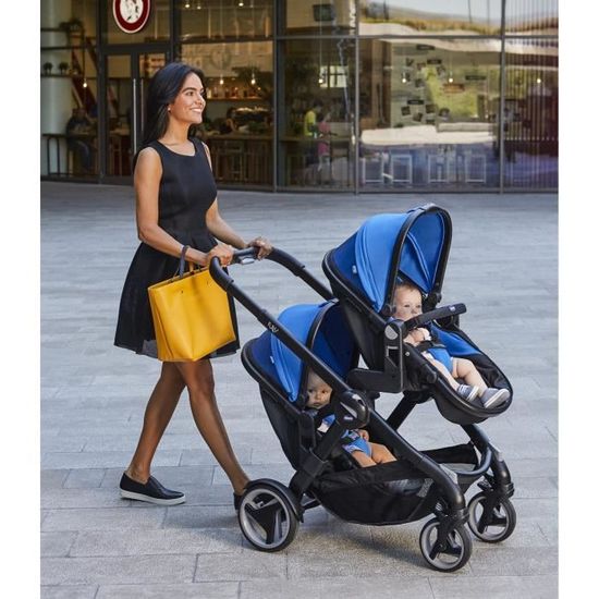 Poussette double clearance avec cosy chicco