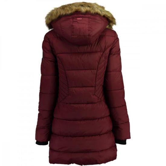 GEOGRAPHICAL NORWAY Doudoune AZALE Bordeau Femme