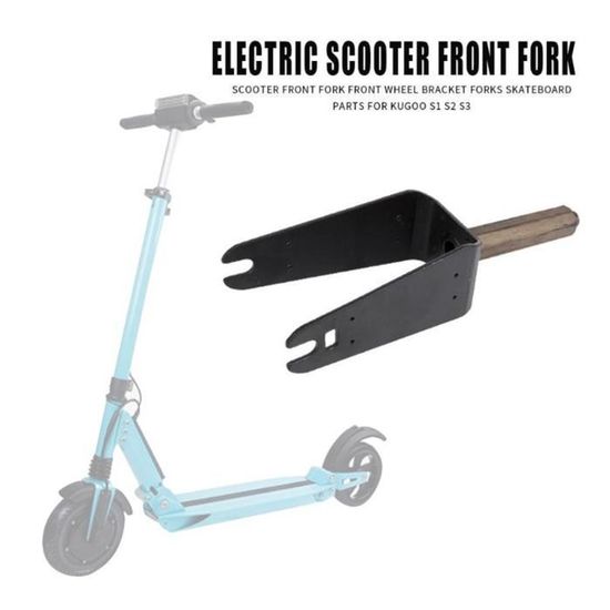 Fourche Avant De Scooter électrique 8 Pouces – Alliage Alu Haute Résistance, Amortie Et Anti-vibrations – Compatible KUGOO Et Autres Modèles