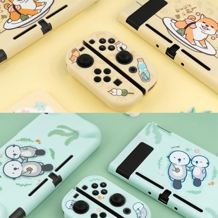 Vert-Kit D'accessoires De Jeu Switch Oled, Étui De Rangement Anti-chute,  Housse Arrière Pour Nintendo Switch - Cdiscount Informatique