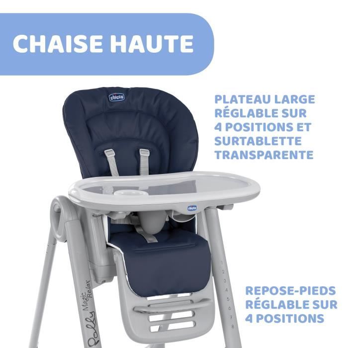 Chaise haute polly magic relax chicco - Chicco