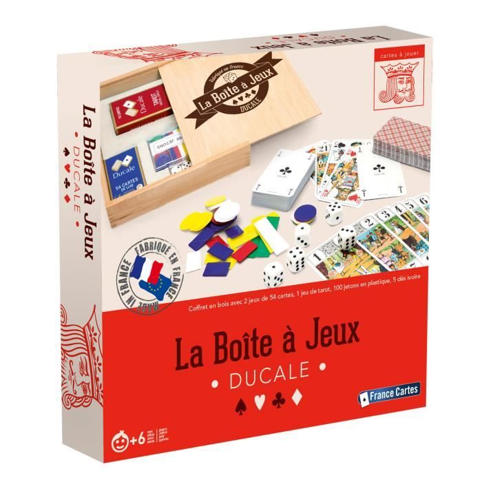 La boîte à jeux Ducale (coffret en bois) Coloris Unique - Cdiscount Jeux -  Jouets