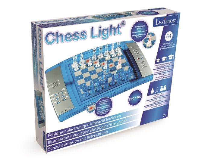 ChessLight, Jeu d'échecs électronique avec Clavier Tactile et Effets  Lumineux et sonores
