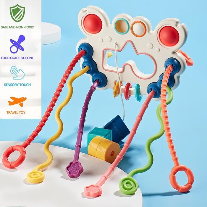 Jouets Montessori Pour Bébé De 0 à 12 Mois, Balle D'activité, Hochet Rotatif, Apprentissage éducatif, Jouets De Dentition Sensoriels Pour Bébés De 1, 2 Et 3 Ans – Acheter Les Meilleurs Produits
