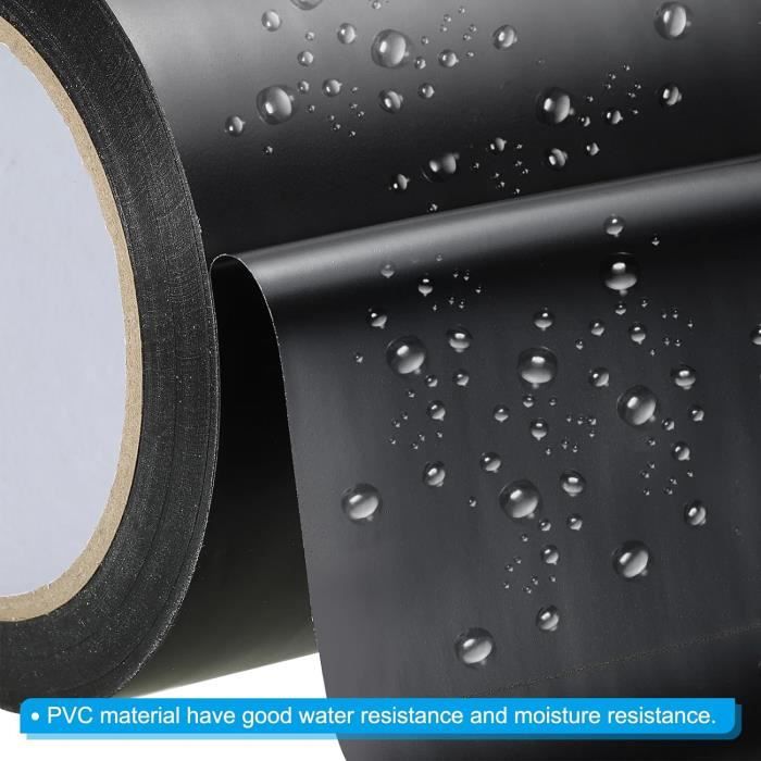 4 Rubans De Bord De Pickleball – PU, 76 Cm, Largeurs 20/23/26 Mm, Noir, Dentelé