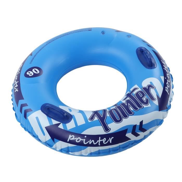 anneau de natation gonflé Anneau de natation gonflable en PVC épaissi  anti-fuite Tube de bain à double valve avec poignée En Stock