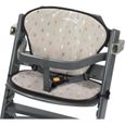 SAFETY 1ST Chaise Haute Timba + Coussin Warm Grey-3