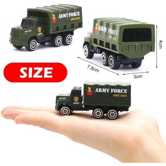 Army Char Jouet Véhicule Militaire Camion Alliage Métal Voiture Modèle Noël  Cadeau pour Enfants 3 4 5 Ans, 5pcs - Cdiscount Jeux - Jouets