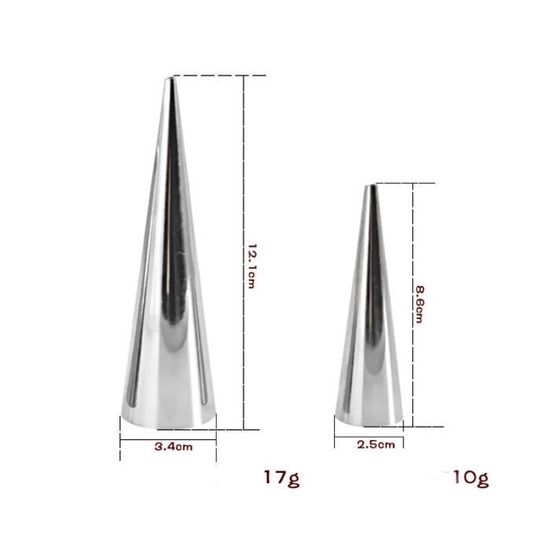 Autres Outils Pour Gateau Moule A Cornet De Patisserie En Acier Inoxydable 8 Pieces Tube Conique Cone Bobine Type 8pcs Small Cdiscount Maison