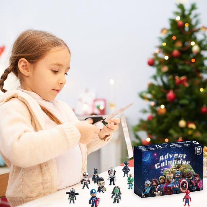 KALANKA-Calendrier De L'Avent 2025 Enfant, Calendrier Avent Kinder Bebe Train Magnétique En Bois 24 Jours Calendrier De L Avent Jouet Educatif Jeux Montessori Cadeaux De Noel Pour Filles Garcons Kalanka