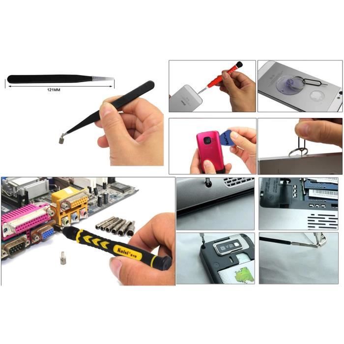 Mini Tournevis Précision Kit Outils De Réparation De Tournevis De Precision Portable Avec Etui En Cuir Pour Laptop Montre Bijoux Jouets 25 En 1 Fei Yu 82597061
