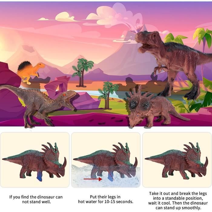 Activité Tapis de Jeu Arbres Éducation Réaliste Dinosaur Mondiale de Cadeau  de Noël Jouet Wj499 - Autres - Achat & prix