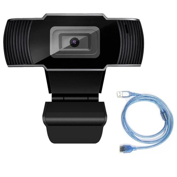 Webcam grand angle HD 180 degrés 1080P avec microphone - Cdiscount  Informatique