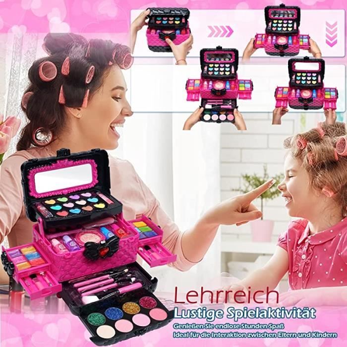 Sac à Main Jouet Avec Maquillage Pour Fille - Kit Déguisement, Jeu De Rôle, 3-6 Ans - 6