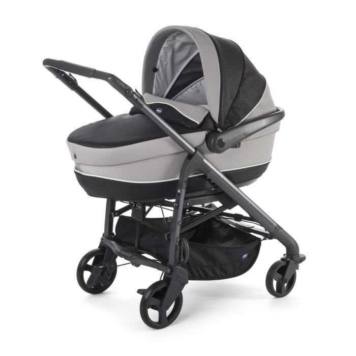Chicco poussette combinée trio love black discount