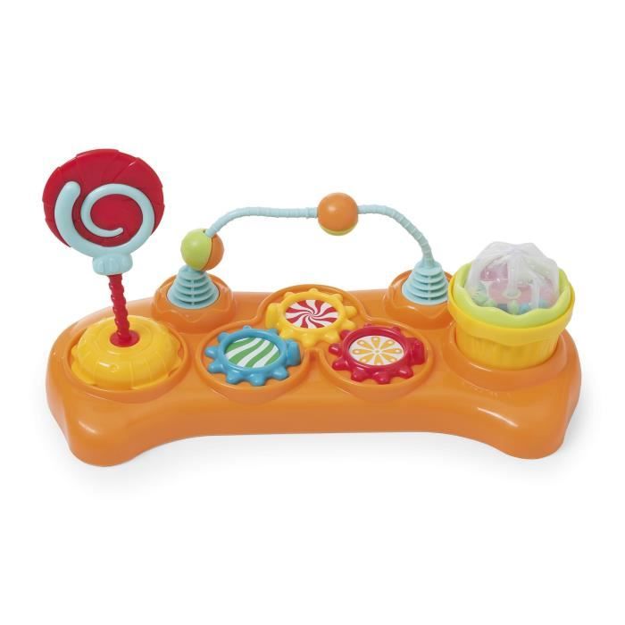 Trotteur Circus Orange Wave 4 roues 6 freins CHICCO