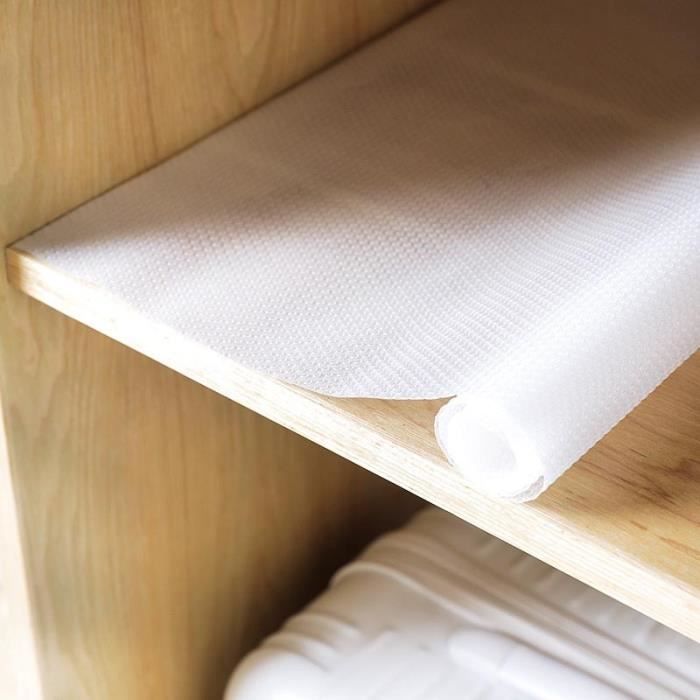 5 Pcs Tapis De Réfrigérateur Antidérapants Réutilisables - Protection Tiroirs Et Étagères Cuisine