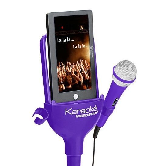 Lexibook Karaoke Micro Star Bluetooth avec fonction changeur de voix
