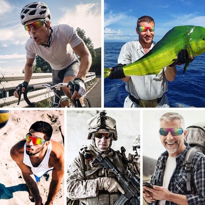 Verres Photochromiques Sans Cadre Revêtement Rouge Couleur VTT MTB Vélo Lunettes De Soleil - Chine Lunettes De Soleil De Sport Et Lunettes De Soleil UV400 Prix