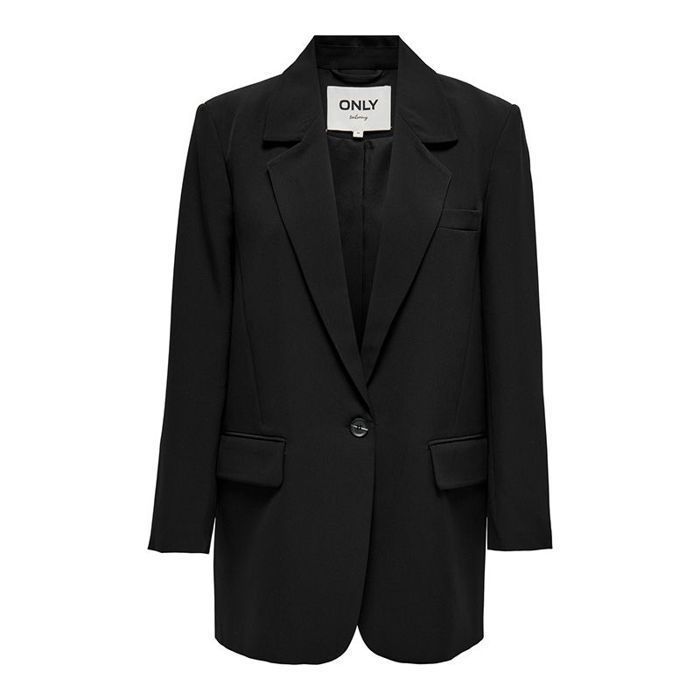 Blazer long femme noir outlet