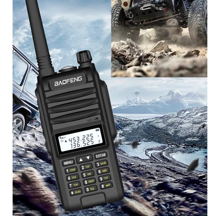 BAOFENG UVF10 18 Talkie-walkie Longue Portée Rechargeable Pour