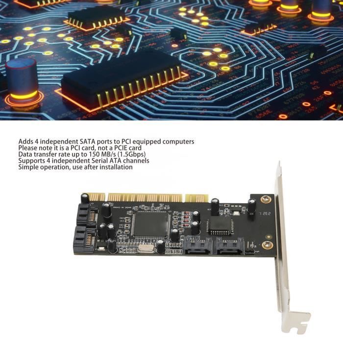 Carte Pci Express, 2 Ports Rs-232 Port Série Com Vers Pci-E Pci Express Card Network Server
