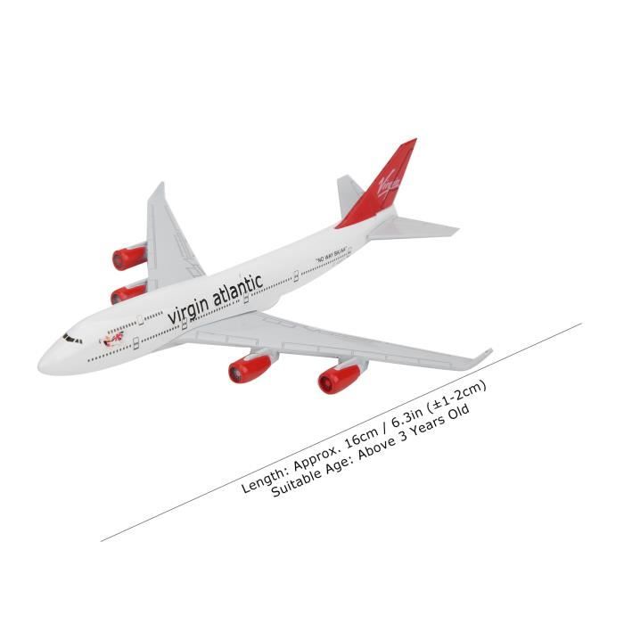 SUNSK Modèle d'avion en Alliage Airbus A380 Lufthansa Avion Modèle en