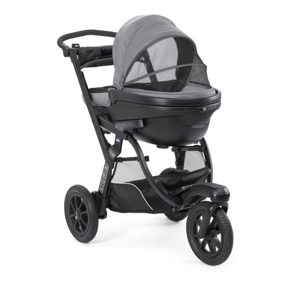 CHICCO Poussette combin e 3 en 1 TRIO ACTIV3 TOP Dark grey