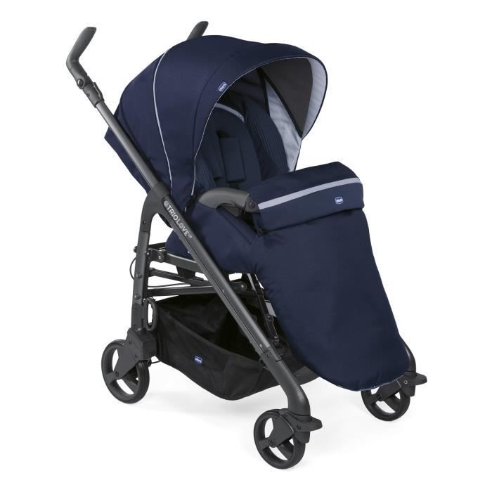 CHICCO Poussette Combin e 3 en 1 Trio Love Up BebeCare India Ink
