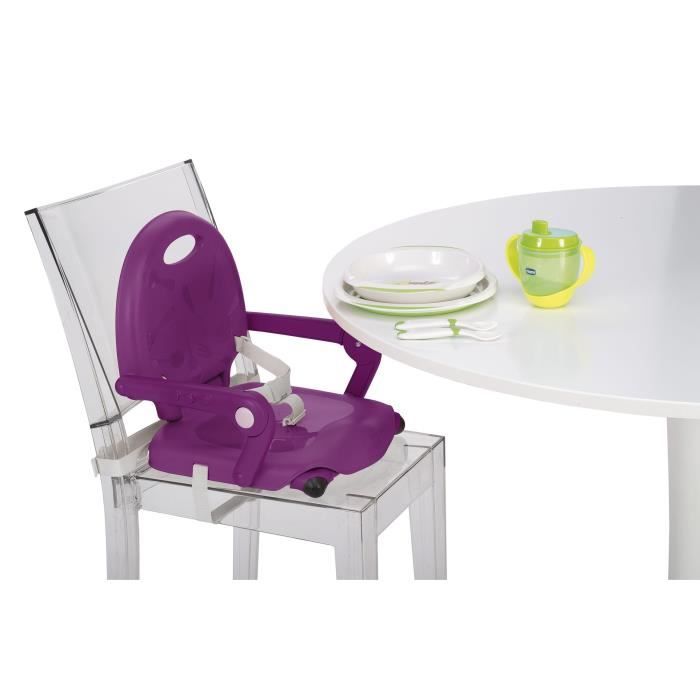 SIÈGE DE TABLE CHICCO 360° scarlet - Chaises hautes, sièges de table et  rehausseurs - Repas