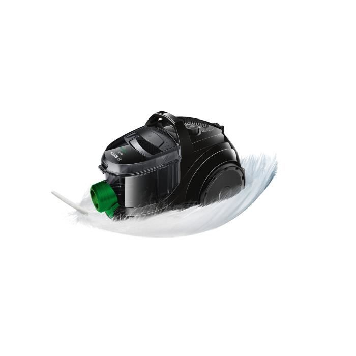 BOSCH Aspirateur sans sac GS10 Noir Cdiscount Electrom nager