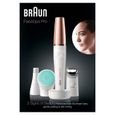 Epilateur visage Braun Face Spa Pro 913 - Blanc et Bronze - Pour Peaux Sensibles - Sans fil-5