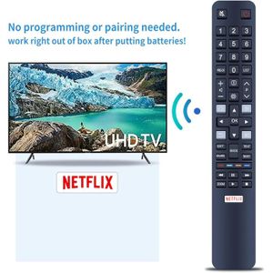 Télécommande Pour Thomson / TCL 65UC6596 65UD6426 - Neuf, Modèle RC802N