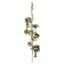 Support à Plantes Télescopique 4 étages - Design Moderne Pour Intérieur Et Balcon - Réglable En Hauteur - Coloris Ivoire