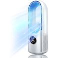 Mini climatiseur, rafrachisseur d'air for chambre coucher, climatiseur de camping, trois modes d'air Blanc#